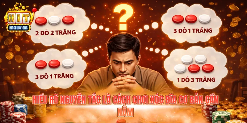 Cách Chơi Xóc Đĩa - Hướng Dẫn Chi Tiết Cho Người Mới Hiểu rõ nguyên tắc là cách chơi xóc đĩa cơ bản cần nắm